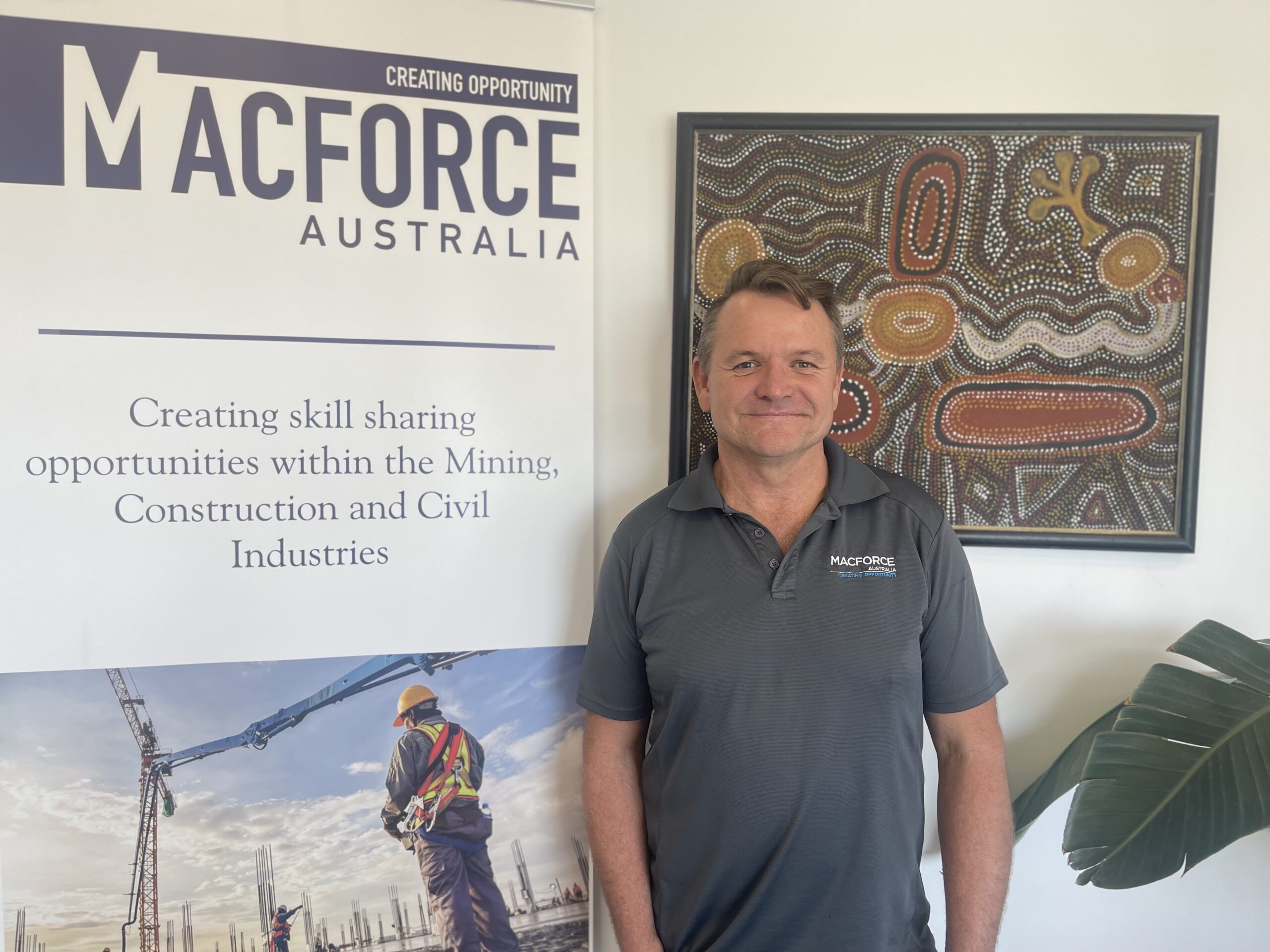 Founder of MACFORCE Australia, Anthony MacShane